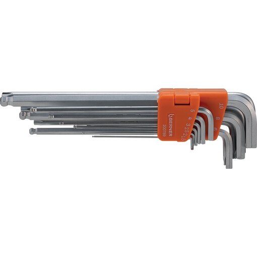 Butterfly angle key set 18 pieces butterfly, TX/Hex
